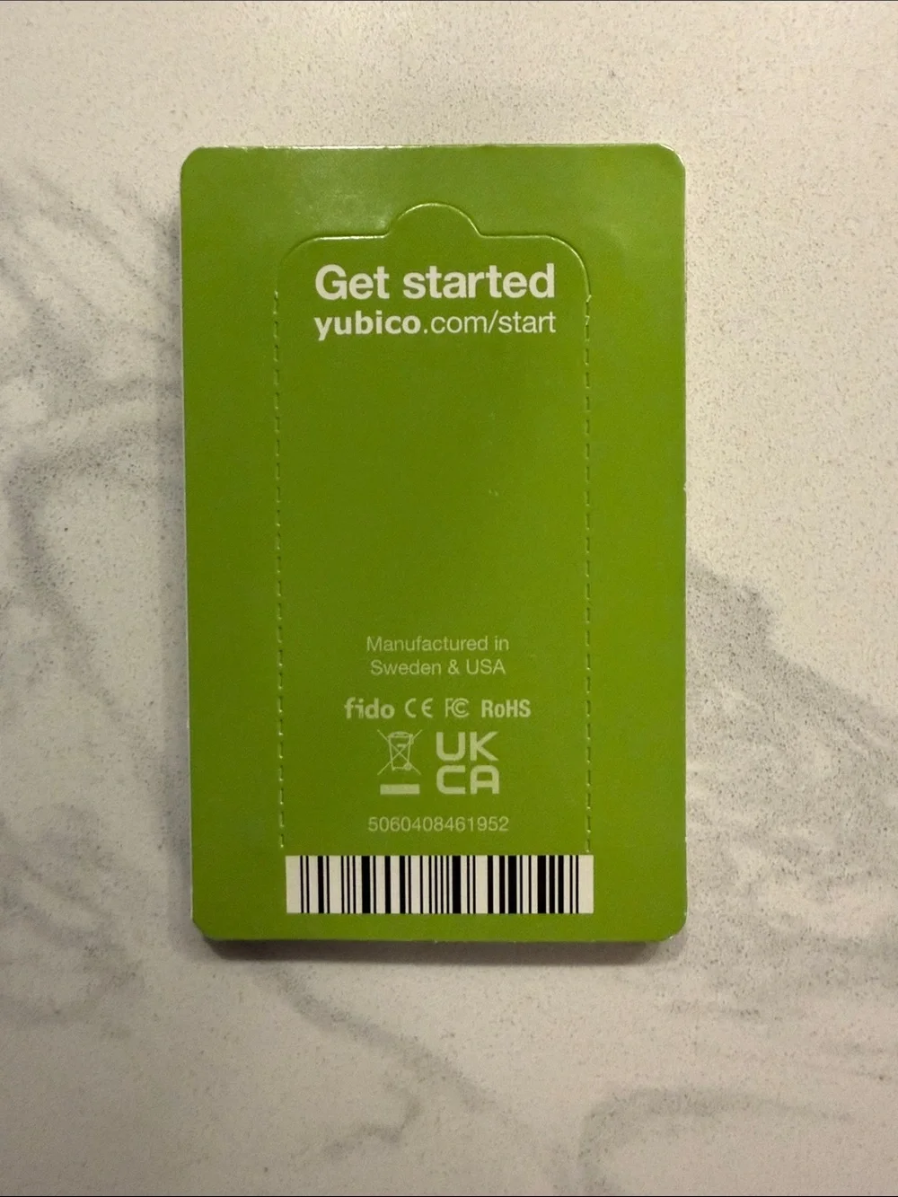 Yubico Blue Security Key NFC - USB Authentication Token